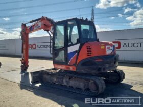 2018 Kubota KX080-4A 6 Ton+ Excavators For Auction: Leeds, UK – 30th April, 1st, 2nd & 3rd May 25 full