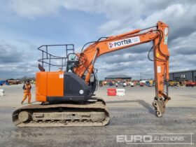 2014 Hitachi ZX135US-5B 10 Ton+ Excavators For Auction: Leeds, UK – 30th April, 1st, 2nd & 3rd May 25 full
