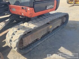2016 Kubota U27-4 Mini Excavators For Auction: Leeds, UK – 30th April, 1st, 2nd & 3rd May 25 full