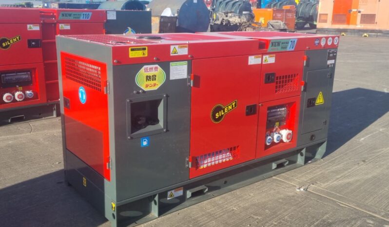 Unused 2025 Ashita Power AG3-70 Generators For Auction: Leeds, UK – 30th April, 1st, 2nd & 3rd May 25