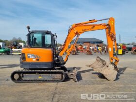 2021 Doosan DX62R-3 6 Ton+ Excavators For Auction: Leeds, UK – 30th April, 1st, 2nd & 3rd May 25 full