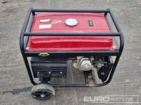 Bohmer 8500W Generators For Auction: Leeds, UK – 30th April, 1st, 2nd & 3rd May 25