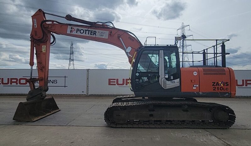 2012 Hitachi ZX210LC-3 20 Ton+ Excavators For Auction: Leeds, UK – 30th April, 1st, 2nd & 3rd May 25 full