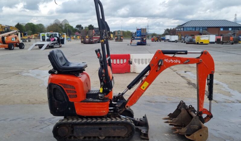 2018 Kubota K008-3 Micro Excavators For Auction: Leeds, UK – 30th April, 1st, 2nd & 3rd May 25 full