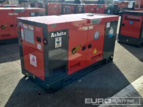 Unused 2025 Ashita Power AG3-50 Generators For Auction: Leeds, UK – 30th April, 1st, 2nd & 3rd May 25