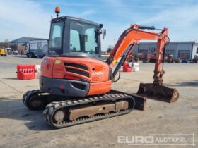 2015 Kubota U48-4 Mini Excavators For Auction: Leeds, UK – 30th April, 1st, 2nd & 3rd May 25 full