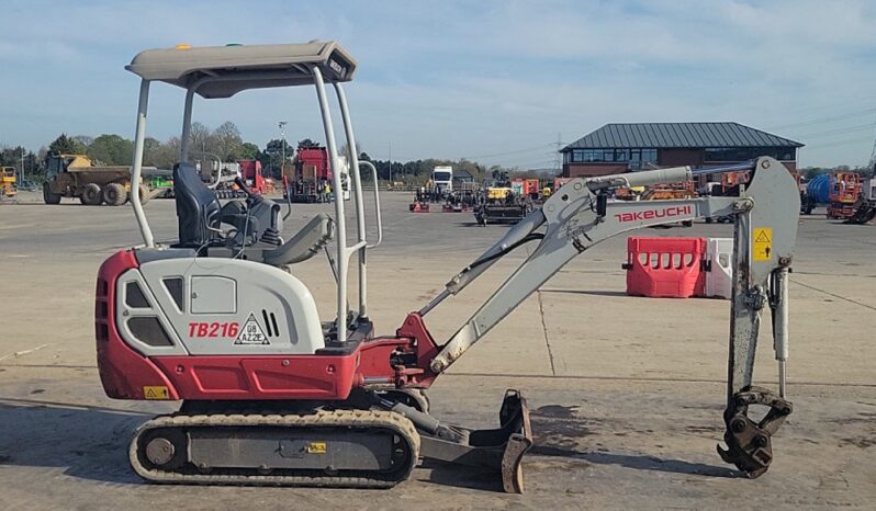 2020 Takeuchi TB216 Mini Excavators For Auction: Leeds, UK – 30th April, 1st, 2nd & 3rd May 25 full