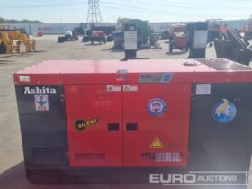 Unused 2025 Ashita Power AG3-80 Generators For Auction: Leeds, UK – 30th April, 1st, 2nd & 3rd May 25