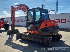 2019 Kubota KX080-4A 6 Ton+ Excavators For Auction: Leeds, UK – 30th April, 1st, 2nd & 3rd May 25 full
