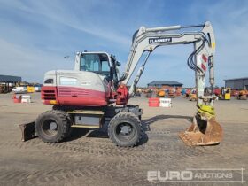 2018 Takeuchi TB295W Wheeled Excavators For Auction: Leeds, UK – 30th April, 1st, 2nd & 3rd May 25 full