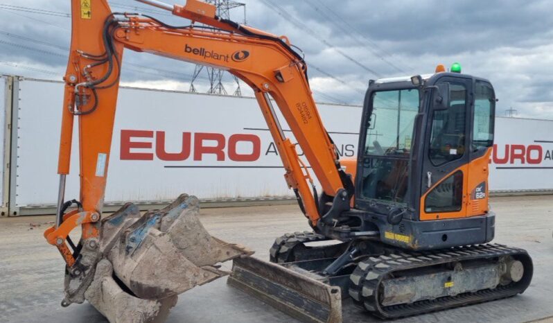2021 Doosan DX62R-3 6 Ton+ Excavators For Auction: Leeds, UK – 30th April, 1st, 2nd & 3rd May 25