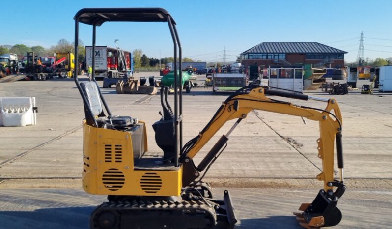 2024 JPC KV12 Micro Excavators For Auction: Leeds, UK – 30th April, 1st, 2nd & 3rd May 25 full