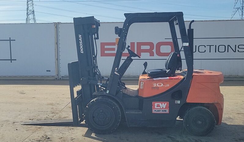 2019 Doosan D30GP Forklifts For Auction: Leeds, UK – 30th April, 1st, 2nd & 3rd May 25 full