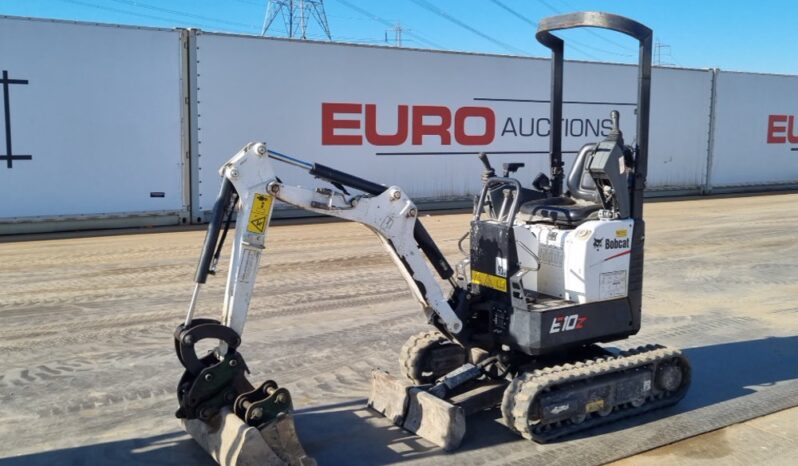 2022 Bobcat E10Z Mini Excavators For Auction: Leeds, UK – 30th April, 1st, 2nd & 3rd May 25