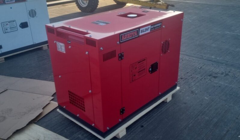Unused 2024 Ashita Power DG14000SE3 Generators For Auction: Leeds, UK – 30th April, 1st, 2nd & 3rd May 25 full