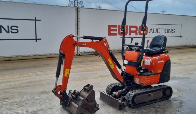2020 Kubota K008-3 Micro Excavators For Auction: Leeds, UK – 30th April, 1st, 2nd & 3rd May 25