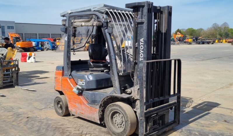 Toyota 52-8FDF20 Forklifts For Auction: Leeds, UK – 30th April, 1st, 2nd & 3rd May 25 full