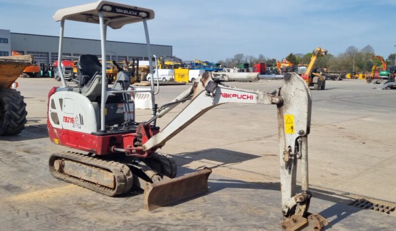 2020 Takeuchi TB216 Mini Excavators For Auction: Leeds, UK – 30th April, 1st, 2nd & 3rd May 25 full