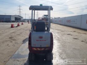 2021 Takeuchi TB216 Mini Excavators For Auction: Leeds, UK – 30th April, 1st, 2nd & 3rd May 25 full
