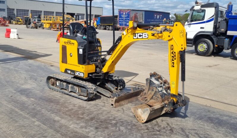2021 JCB 18Z-1 Mini Excavators For Auction: Leeds, UK – 30th April, 1st, 2nd & 3rd May 25 full