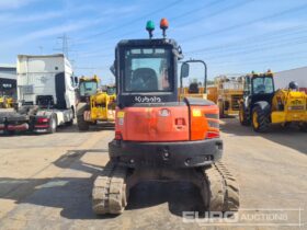 2014 Kubota U48-4 Mini Excavators For Auction: Leeds, UK – 30th April, 1st, 2nd & 3rd May 25 full