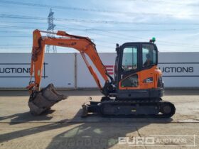 2021 Doosan DX62R-3 6 Ton+ Excavators For Auction: Leeds, UK – 30th April, 1st, 2nd & 3rd May 25 full