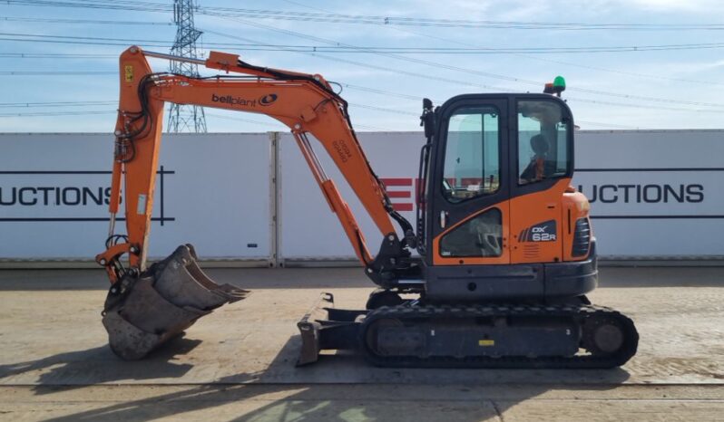 2021 Doosan DX62R-3 6 Ton+ Excavators For Auction: Leeds, UK – 30th April, 1st, 2nd & 3rd May 25 full