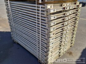 Meva Cross Section to suit Steel Soldiers (2 Bundles of) Asphalt / Concrete Equipment For Auction: Leeds, UK – 30th April, 1st, 2nd & 3rd May 25 full