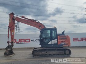 2020 Hitachi ZX130LCN-6 10 Ton+ Excavators For Auction: Leeds, UK – 30th April, 1st, 2nd & 3rd May 25 full