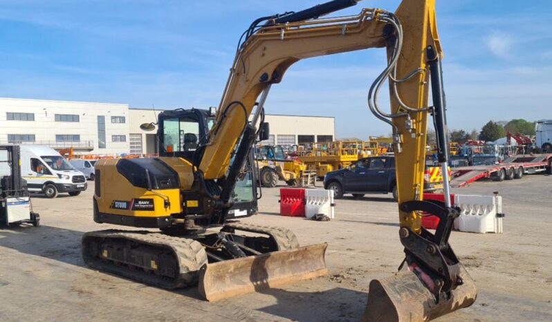 2022 Sany SY80U 6 Ton+ Excavators For Auction: Leeds, UK – 30th April, 1st, 2nd & 3rd May 25 full