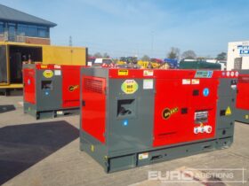 Unused 2025 Ashita Power AG3-30 Generators For Auction: Leeds, UK – 30th April, 1st, 2nd & 3rd May 25 full