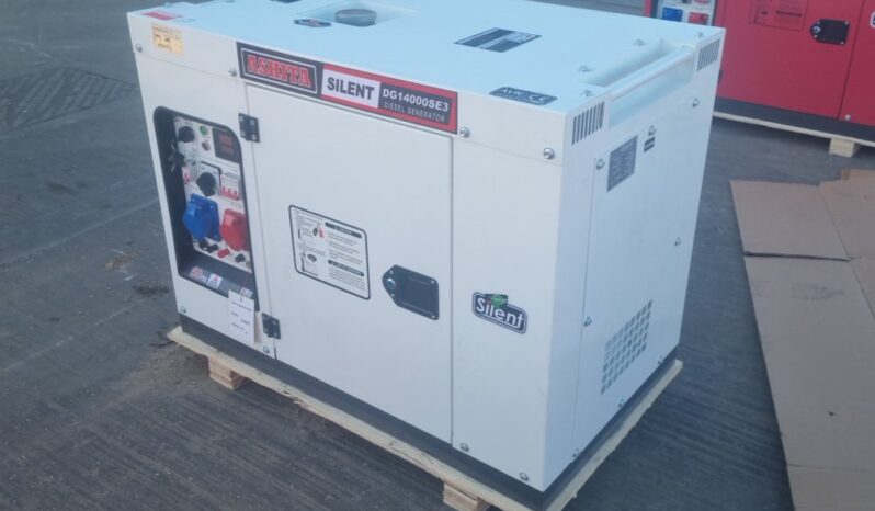 Unused 2024 Ashita Power DG14000SE3 Generators For Auction: Leeds, UK – 30th April, 1st, 2nd & 3rd May 25 full