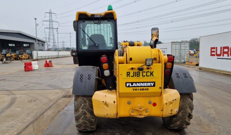 2018 JCB 540-140 Hi Viz Telehandlers For Auction: Leeds, UK – 30th April, 1st, 2nd & 3rd May 25 full