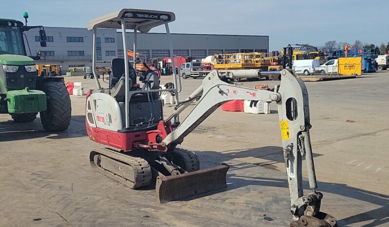 2018 Takeuchi TB216 Mini Excavators For Auction: Leeds, UK – 30th April, 1st, 2nd & 3rd May 25 full