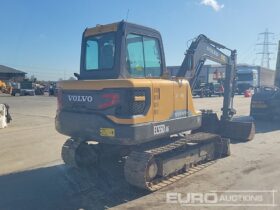 2020 Volvo EC55DAG Mini Excavators For Auction: Leeds, UK – 30th April, 1st, 2nd & 3rd May 25 full