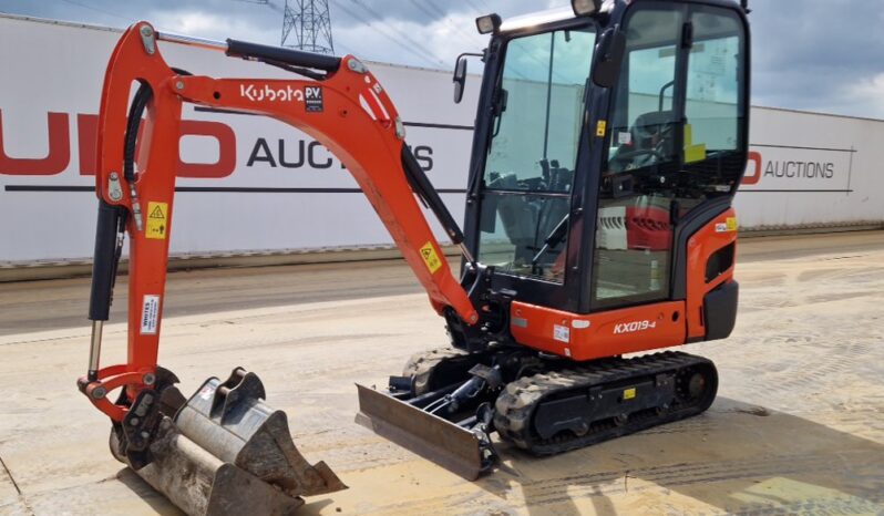 2023 Kubota KX019-4 Mini Excavators For Auction: Leeds, UK – 30th April, 1st, 2nd & 3rd May 25