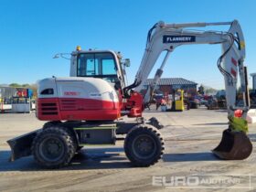 2018 Takeuchi TB295W Wheeled Excavators For Auction: Leeds, UK – 30th April, 1st, 2nd & 3rd May 25 full