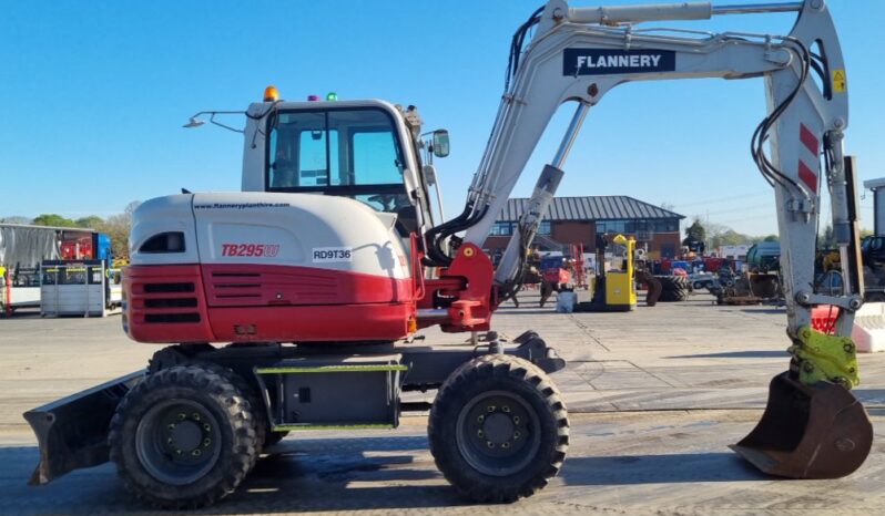 2018 Takeuchi TB295W Wheeled Excavators For Auction: Leeds, UK – 30th April, 1st, 2nd & 3rd May 25 full