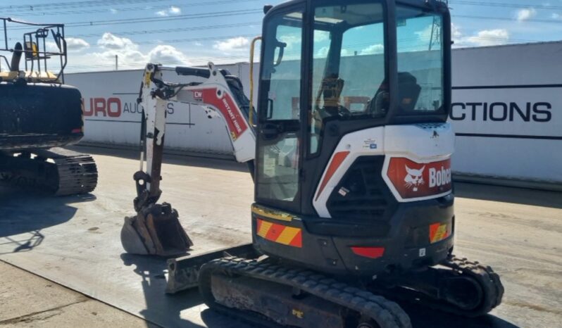 2020 Bobcat E26 Mini Excavators For Auction: Leeds, UK – 30th April, 1st, 2nd & 3rd May 25 full