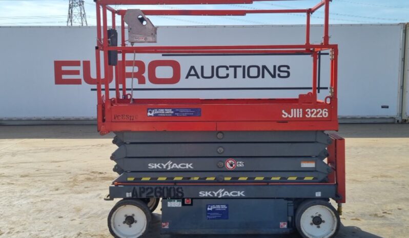 2016 SkyJack SJ3226 Manlifts For Auction: Leeds, UK – 30th April, 1st, 2nd & 3rd May 25 full