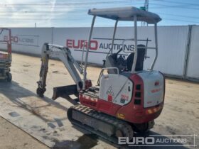 2021 Takeuchi TB216 Mini Excavators For Auction: Leeds, UK – 30th April, 1st, 2nd & 3rd May 25 full