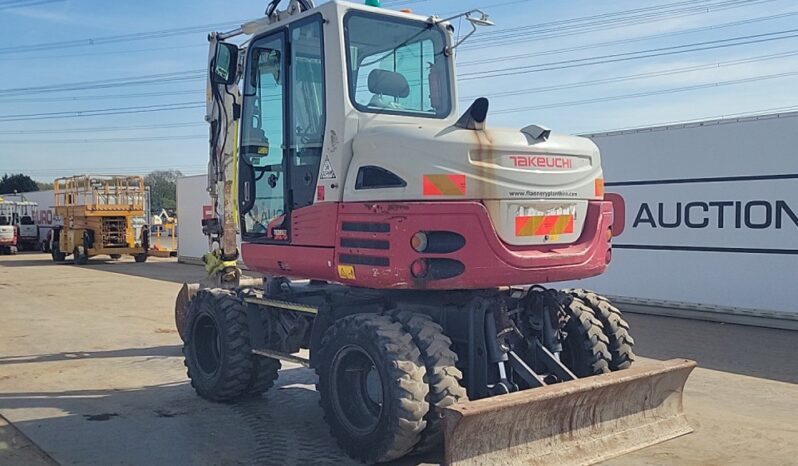2018 Takeuchi TB295W Wheeled Excavators For Auction: Leeds, UK – 30th April, 1st, 2nd & 3rd May 25 full