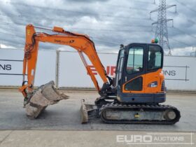 2021 Doosan DX62R-3 6 Ton+ Excavators For Auction: Leeds, UK – 30th April, 1st, 2nd & 3rd May 25 full