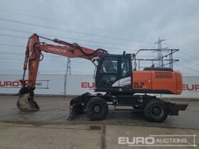 2017 Hitachi ZX220W-5B Wheeled Excavators For Auction: Leeds, UK – 30th April, 1st, 2nd & 3rd May 25 full