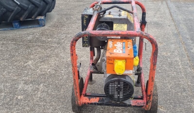 Belle 5kVA Generator, Lister Engine Generators For Auction: Leeds, UK – 30th April, 1st, 2nd & 3rd May 25 full