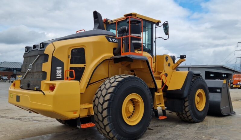 Unused Volvo L180H Wheeled Loaders For Auction: Leeds, UK – 30th April, 1st, 2nd & 3rd May 25 full