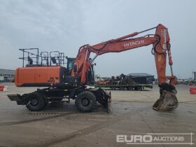 2017 Hitachi ZX220W-5B Wheeled Excavators For Auction: Leeds, UK – 30th April, 1st, 2nd & 3rd May 25 full