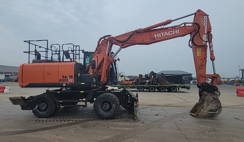 2017 Hitachi ZX220W-5B Wheeled Excavators For Auction: Leeds, UK – 30th April, 1st, 2nd & 3rd May 25 full