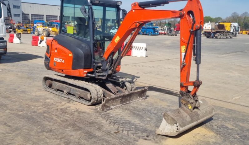 2018 Kubota KX027-4 Mini Excavators For Auction: Leeds, UK – 30th April, 1st, 2nd & 3rd May 25 full