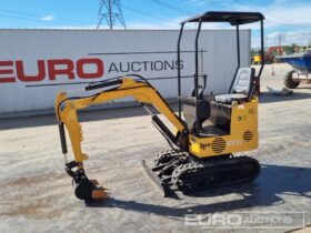 2024 JPC KV12 Micro Excavators For Auction: Leeds, UK – 30th April, 1st, 2nd & 3rd May 25